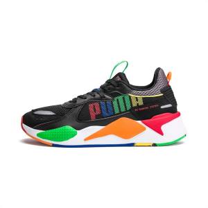 Puma RS-X Bold Férfi Tornacipő Fekete Zöld Narancssárga | HU64586