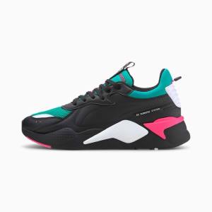 Puma RS-X Master Férfi Tornacipő Fekete Zöld | HU20937