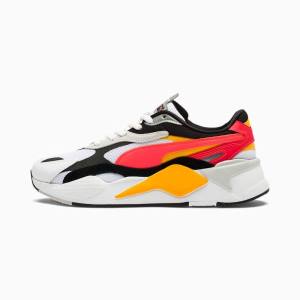 Puma RS-X Puzzle Férfi Tornacipő Fehér Narancssárga | HU51057