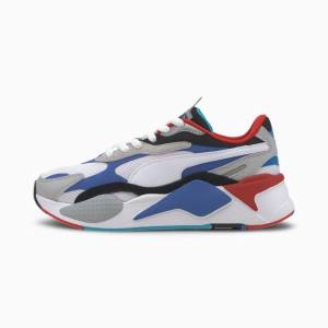 Puma RS-X Puzzle Youth Fiú Tornacipő Kék | HU91051