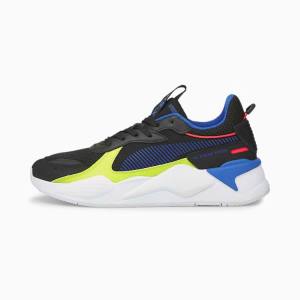 Puma RS-X Toys Férfi Tornacipő Fekete Sárga | HU90043