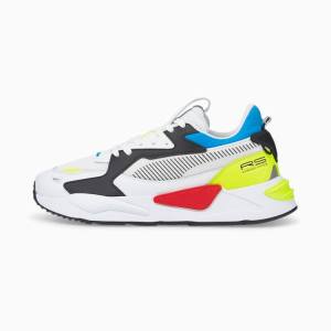 Puma RS-Z Core Férfi Tornacipő Fehér Fekete Sárga | HU14883