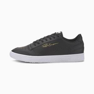 Puma Ralph Sampson Lo Férfi Tornacipő Fekete Fehér | HU62467