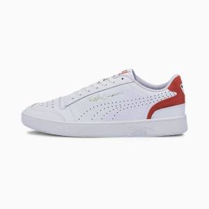 Puma Ralph Sampson Lo Perf Colour Férfi Tornacipő Fehér Piros | HU36214