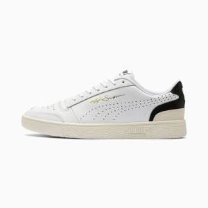 Puma Ralph Sampson Lo Perforated Soft Férfi Tornacipő Fehér Fekete Fehér | HU24078