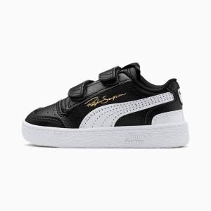 Puma Ralph Sampson Lo V Fiú Tornacipő Fekete Fehér | HU68286