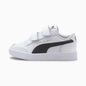 Puma Ralph Sampson Lo V Lány Tornacipő Fehér Fekete | HU73026