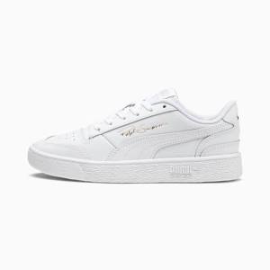 Puma Ralph Sampson Lo Youth Lány Tornacipő Fehér Fehér | HU66686