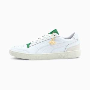 Puma Ralph Sampson Low Dassler Legacy Férfi Tornacipő Fehér Zöld Szürke | HU84133