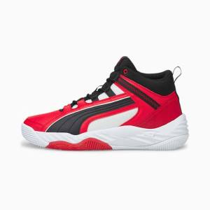 Puma Rebound Future Evo Férfi Tornacipő Piros Fekete Fehér | HU96354