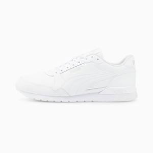 Puma ST Runner v3 L Női Tornacipő Fehér Szürke Lila | HU96959