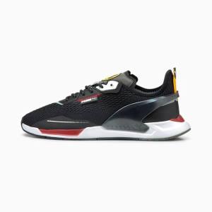 Puma Scuderia Ferrari IONSpeed Férfi Motorsport Cipő Fekete Fehér | HU85246