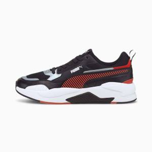 Puma Scuderia Ferrari Race X-Ray 2 Férfi Motorsport Cipő Fekete Piros Fekete | HU86552