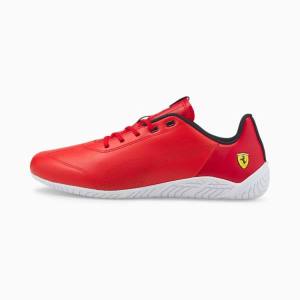 Puma Scuderia Ferrari Ridge Cat Férfi Motorsport Cipő Fehér | HU71791