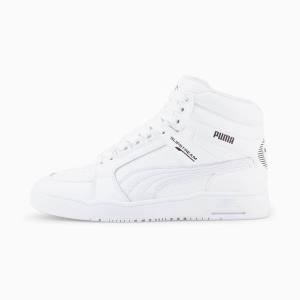 Puma Slipstream Mid Férfi Tornacipő Fehér Fekete | HU93699