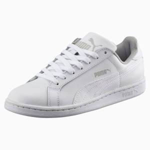 Puma Smash Jr. Fiú Tornacipő Fehér | HU53972