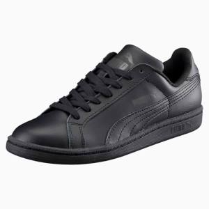 Puma Smash Jr. Fiú Tornacipő Fekete | HU82430