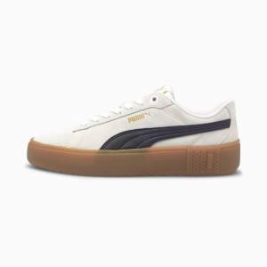 Puma Smash Platform v2 SD Női Tornacipő Fehér Fekete | HU84016