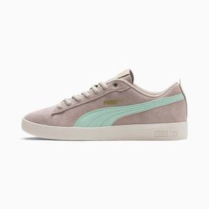 Puma Smash v2 SD Női Tornacipő Titán Zöld Arany | HU39686