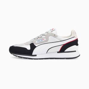 Puma Space Lab Férfi Tornacipő Fehér Fekete Szürke Lila | HU62319