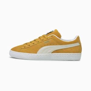 Puma Suede Classic XXI Férfi Tornacipő Sárga Fehér | HU61202