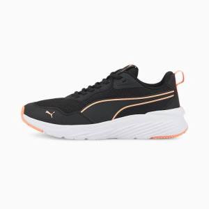 Puma Supertec Zero Női Tornacipő Fekete Korall Rózsaszín Fehér | HU79625