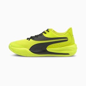 Puma Triple Férfi Kosárlabda Cipő Sárga Fekete | HU21615