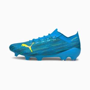 Puma ULTRA 1.2 FG/AG Férfi Focicipő Kék Sárga | HU62305