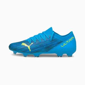 Puma ULTRA 3.2 FG/AG Férfi Focicipő Kék Sárga | HU55807