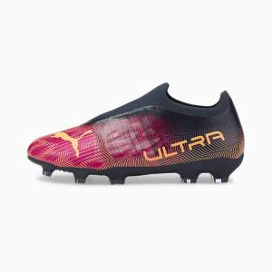 Puma ULTRA 3.4 FG/AG Youth Férfi Focicipő Fukszia Narancssárga | HU50300