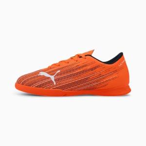 Puma ULTRA 4.1 IT Youth Fiú Focicipő Narancssárga Fekete | HU96189