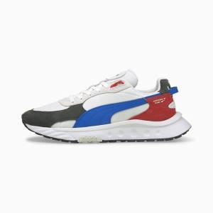 Puma Wild Rider Rollin Férfi Tornacipő Fehér | HU57072