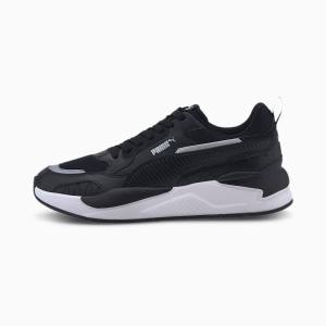 Puma X-Ray 2 Square Férfi Tornacipő Fekete Fehér | HU01773