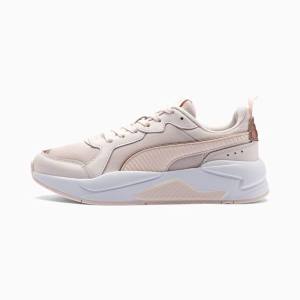 Puma X-Ray Metallic Női Tornacipő Rózsaszín Rózsaszín Arany Fehér | HU40444