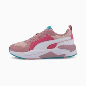 Puma X-Ray Youth Lány Tornacipő Rózsaszín Fehér Fekete Rózsaszín | HU68607